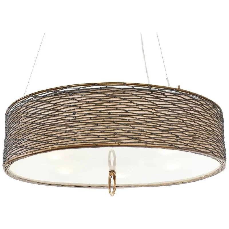 Track lighting for creating a focal pointFlow Wide Pendant