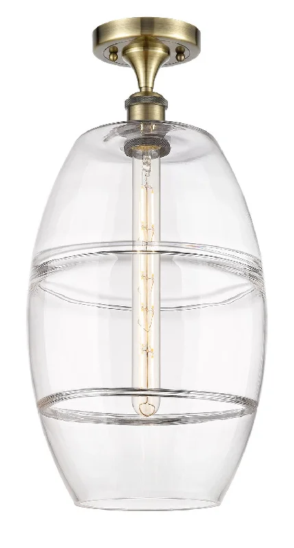 Industrial Lighting for Woodworking FactoriesBallston One Light Semi-Flush Mount
