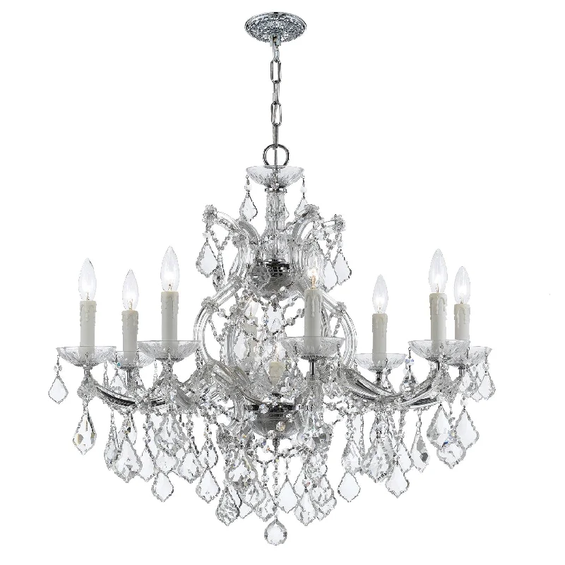 Incandescent Chandeliers for a Warm and Traditional GlowIncandescent Chandeliers for a Warm and Traditional GlowMaria Theresa 9 Light Spectra Crystal Polished Chrome Chandelier Incandescent Chandeliers for a Warm and Traditional GlowIncandescent Chandeliers for a Warm and Traditional GlowMaria Theresa 9 Light Spectra Crystal Polished Chrome Chandelier