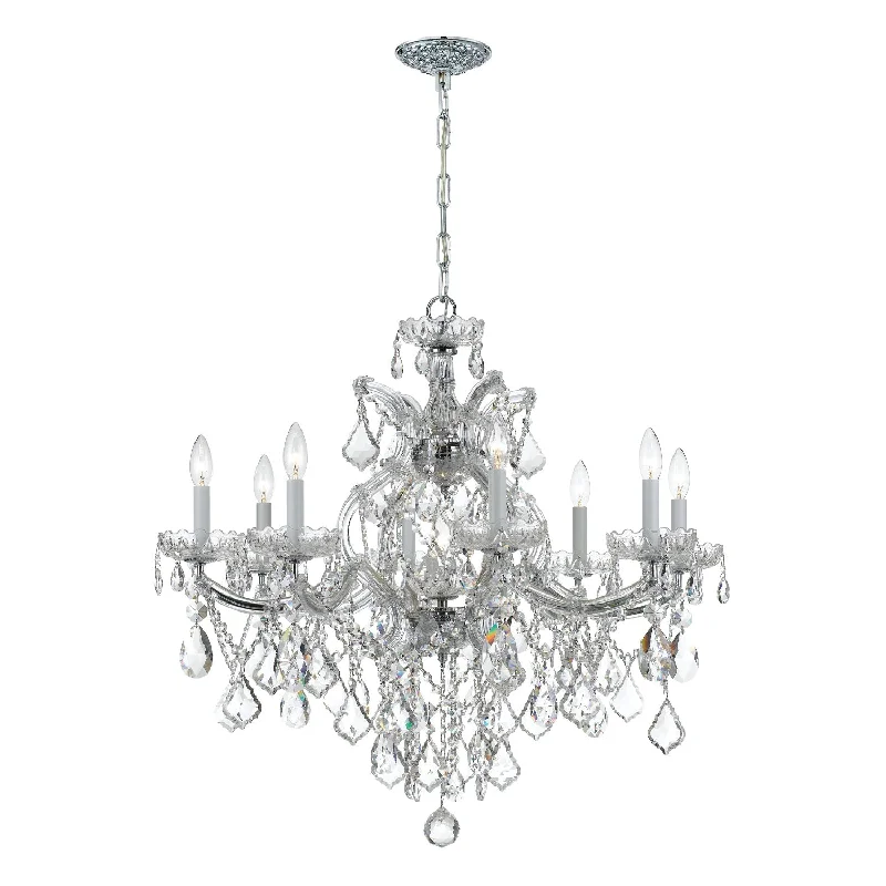 Mini Chandeliers for Adding Charm to Small SpacesMini Chandeliers for Adding Charm to Small SpacesMaria Theresa 9 Light Spectra Crystal Polished Chrome Chandelier Mini Chandeliers for Adding Charm to Small SpacesMini Chandeliers for Adding Charm to Small SpacesMaria Theresa 9 Light Spectra Crystal Polished Chrome Chandelier