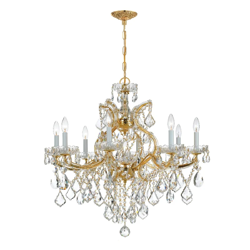 Rustic Wood Chandeliers for Country - Style HousesRustic Wood Chandeliers for Country - Style HousesMaria Theresa 9 Light Swarovski Strass Crystal Gold Chandelier Rustic Wood Chandeliers for Country - Style HousesRustic Wood Chandeliers for Country - Style HousesMaria Theresa 9 Light Swarovski Strass Crystal Gold Chandelier
