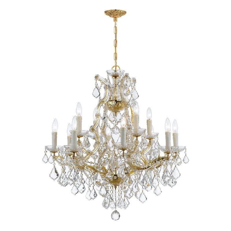 Chandeliers with Pendant Lights for a Stylish LookChandeliers with Pendant Lights for a Stylish LookMaria Theresa 13 Light Spectra Crystal Gold Chandelier Chandeliers with Pendant Lights for a Stylish LookChandeliers with Pendant Lights for a Stylish LookMaria Theresa 13 Light Spectra Crystal Gold Chandelier
