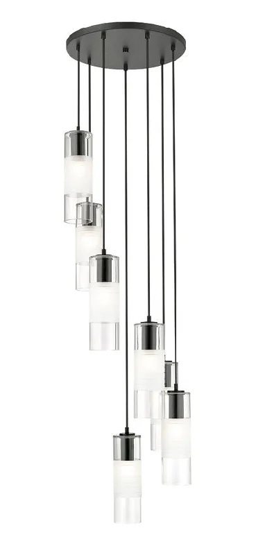 Chandeliers with Frosted Glass for a Softer Light DiffusionChandeliers with Frosted Glass for a Softer Light Diffusion824P-7R-MB Chandeliers with Frosted Glass for a Softer Light DiffusionChandeliers with Frosted Glass for a Softer Light Diffusion824P-7R-MB