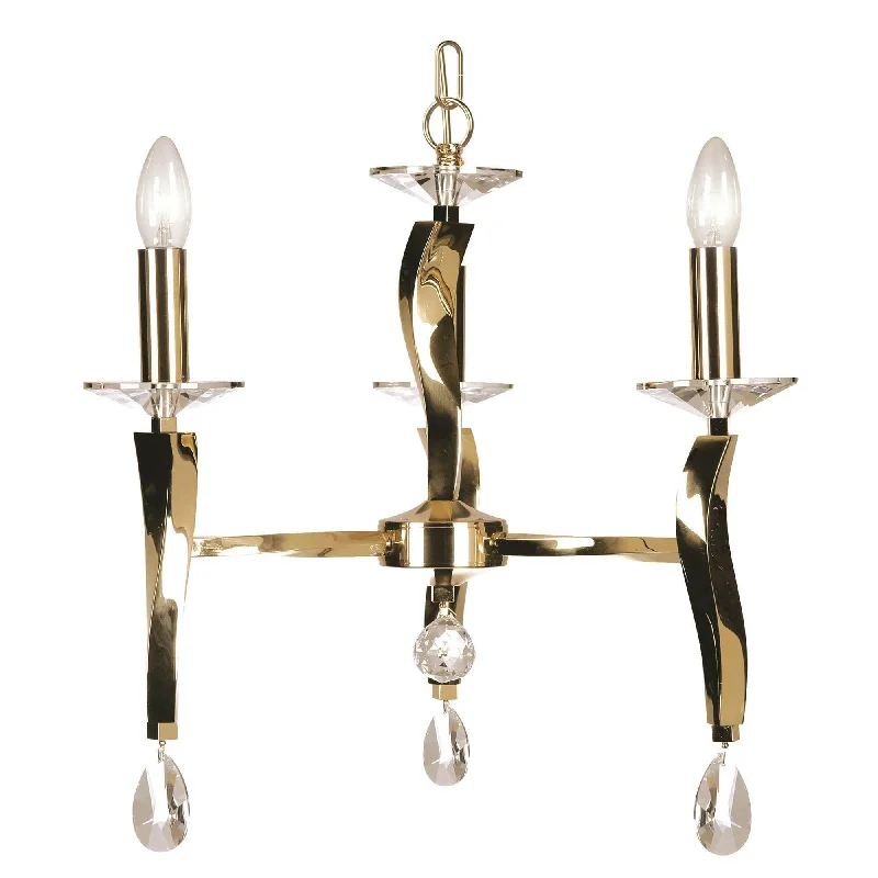 Chandeliers with Metal Frames in Bronze FinishChandeliers with Metal Frames in Bronze FinishAire 2719/3 Chandelier