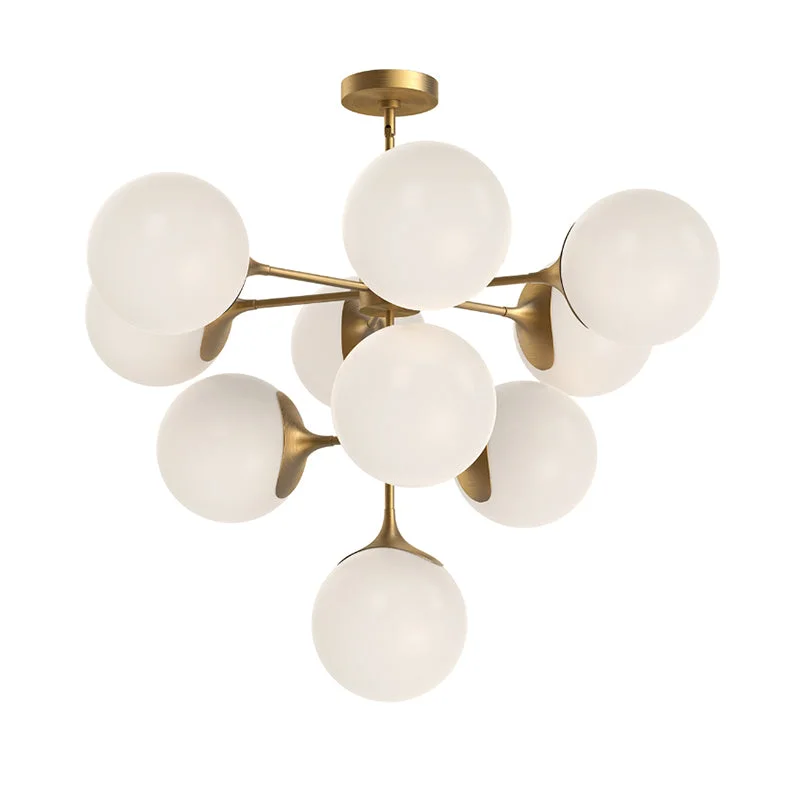 Chandeliers with Frosted Glass for a Softer Light DiffusionChandeliers with Frosted Glass for a Softer Light DiffusionAlora Mood CH505335 Nouveau 10-lt 35" Chandelier Chandeliers with Frosted Glass for a Softer Light DiffusionChandeliers with Frosted Glass for a Softer Light DiffusionAlora Mood CH505335 Nouveau 10-lt 35" Chandelier