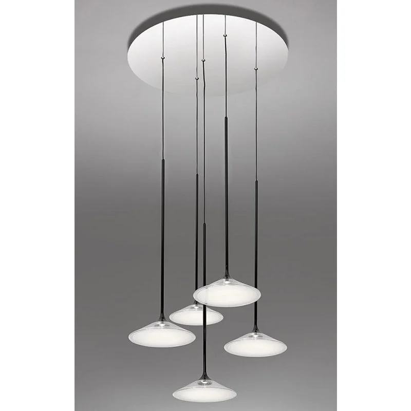 Chandeliers with Adjustable Arms for Directional LightingChandeliers with Adjustable Arms for Directional LightingArtemide Orsa 21 LED 38W chandelier suspension Chandeliers with Adjustable Arms for Directional LightingChandeliers with Adjustable Arms for Directional LightingArtemide Orsa 21 LED 38W chandelier suspension