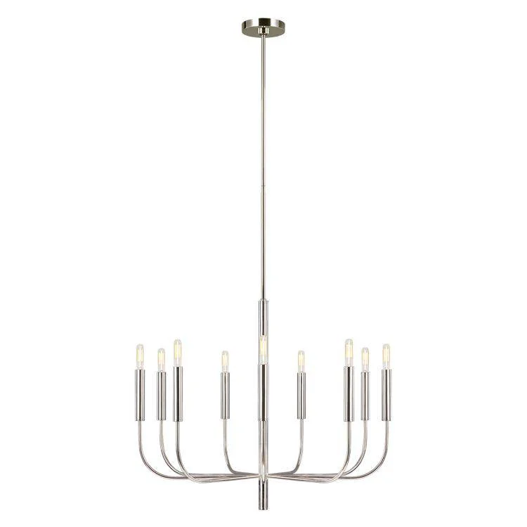 Ceiling - Mounted Chandeliers for Standard CeilingsCeiling - Mounted Chandeliers for Standard CeilingsBrianna 9 Light Chandelier - Polished Nickel Ceiling - Mounted Chandeliers for Standard CeilingsCeiling - Mounted Chandeliers for Standard CeilingsBrianna 9 Light Chandelier - Polished Nickel