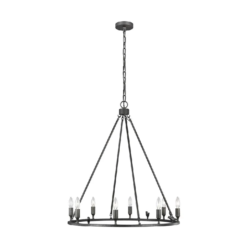Chandeliers with Murano Glass for a High - End Artistic TouchChandeliers with Murano Glass for a High - End Artistic TouchCaroline Aged Iron Steel 8-light Chandelier Chandeliers with Murano Glass for a High - End Artistic TouchChandeliers with Murano Glass for a High - End Artistic TouchCaroline Aged Iron Steel 8-light Chandelier