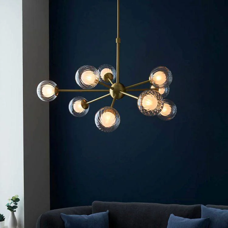 Industrial Iron Chandeliers for Loft - Inspired SpacesIndustrial Iron Chandeliers for Loft - Inspired SpacesCarson 9Lt Pendant Ceiling Light Satin Brass Industrial Iron Chandeliers for Loft - Inspired SpacesIndustrial Iron Chandeliers for Loft - Inspired SpacesCarson 9Lt Pendant Ceiling Light Satin Brass