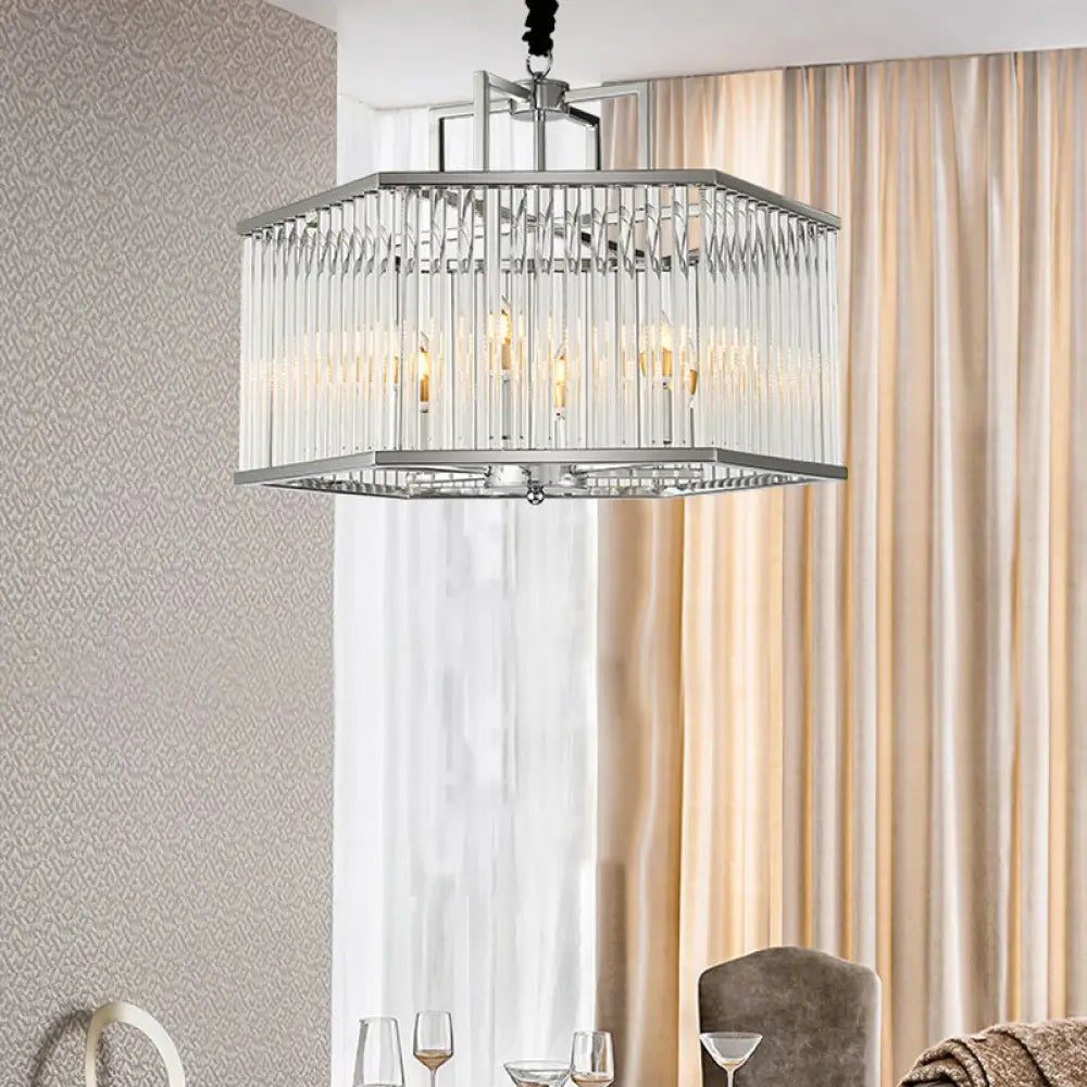 Chandeliers with Colored Glass for a Splash of ColorChandeliers with Colored Glass for a Splash of ColorHexagon Chrome Pendant Chandelier with Crystal - Modern Metal Hanging Lamp for Living Room Chandeliers with Colored Glass for a Splash of ColorChandeliers with Colored Glass for a Splash of ColorHexagon Chrome Pendant Chandelier with Crystal - Modern Metal Hanging Lamp for Living Room