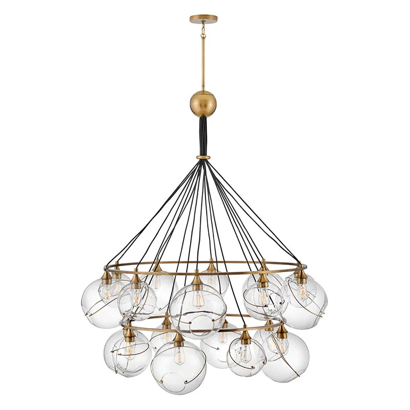Chandeliers with Adjustable Arms for Directional LightingChandeliers with Adjustable Arms for Directional LightingHinkley 30308 Skye Extra Large 18-lt 53" LED Two Tier Chandelier Chandeliers with Adjustable Arms for Directional LightingChandeliers with Adjustable Arms for Directional LightingHinkley 30308 Skye Extra Large 18-lt 53" LED Two Tier Chandelier