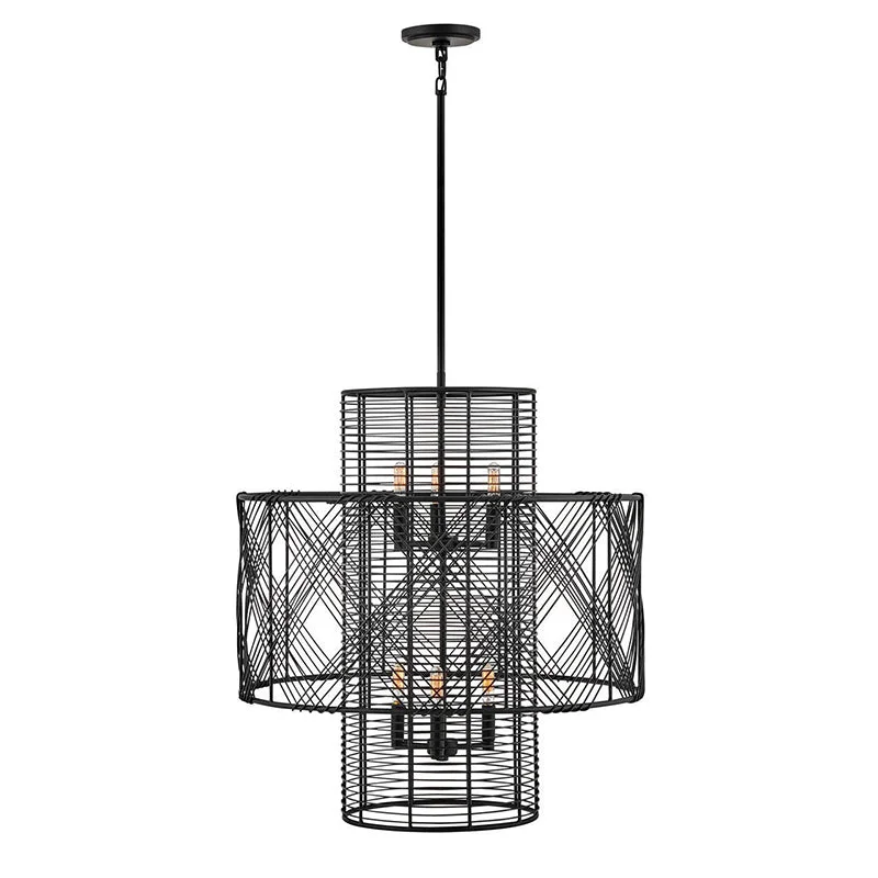 Chandeliers with Adjustable Height for Custom InstallationChandeliers with Adjustable Height for Custom InstallationHinkley 41065 Nikko 6-lt 26" LED Chandelier Chandeliers with Adjustable Height for Custom InstallationChandeliers with Adjustable Height for Custom InstallationHinkley 41065 Nikko 6-lt 26" LED Chandelier