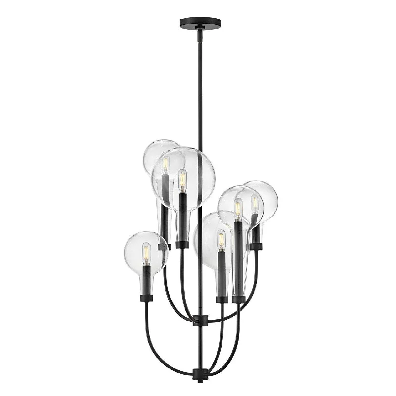 Chandeliers for Living Rooms to Create a Focal PointChandeliers for Living Rooms to Create a Focal PointHinkley Alchemy 30525BK Chandelier Light - Black