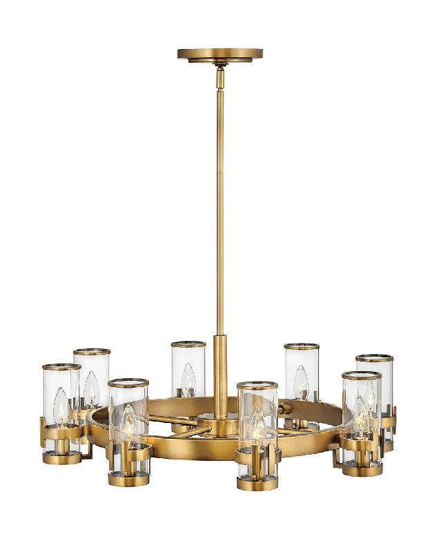 Chandeliers with Adjustable Height for Custom InstallationChandeliers with Adjustable Height for Custom InstallationHinkley Reeve 38106HB Chandelier Light - Heritage Brass Chandeliers with Adjustable Height for Custom InstallationChandeliers with Adjustable Height for Custom InstallationHinkley Reeve 38106HB Chandelier Light - Heritage Brass
