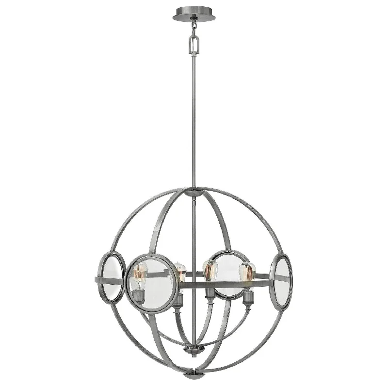 Chandeliers with Adjustable Height for Custom InstallationChandeliers with Adjustable Height for Custom InstallationHinkley Fulham 3924PL Chandelier Light - Polished Antique Nickel Chandeliers with Adjustable Height for Custom InstallationChandeliers with Adjustable Height for Custom InstallationHinkley Fulham 3924PL Chandelier Light - Polished Antique Nickel