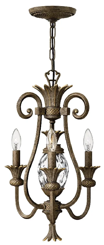 Victorian - Inspired Chandeliers with Ornate DetailsVictorian - Inspired Chandeliers with Ornate DetailsHinkley Plantation 4103PZ Chandelier Light - Pearl Bronze