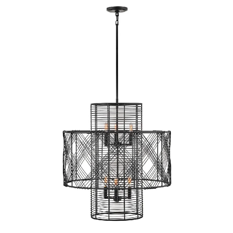 Mini Chandeliers for Adding Charm to Small SpacesMini Chandeliers for Adding Charm to Small SpacesHinkley Nikko 41065BLK Chandelier Light - Black Mini Chandeliers for Adding Charm to Small SpacesMini Chandeliers for Adding Charm to Small SpacesHinkley Nikko 41065BLK Chandelier Light - Black