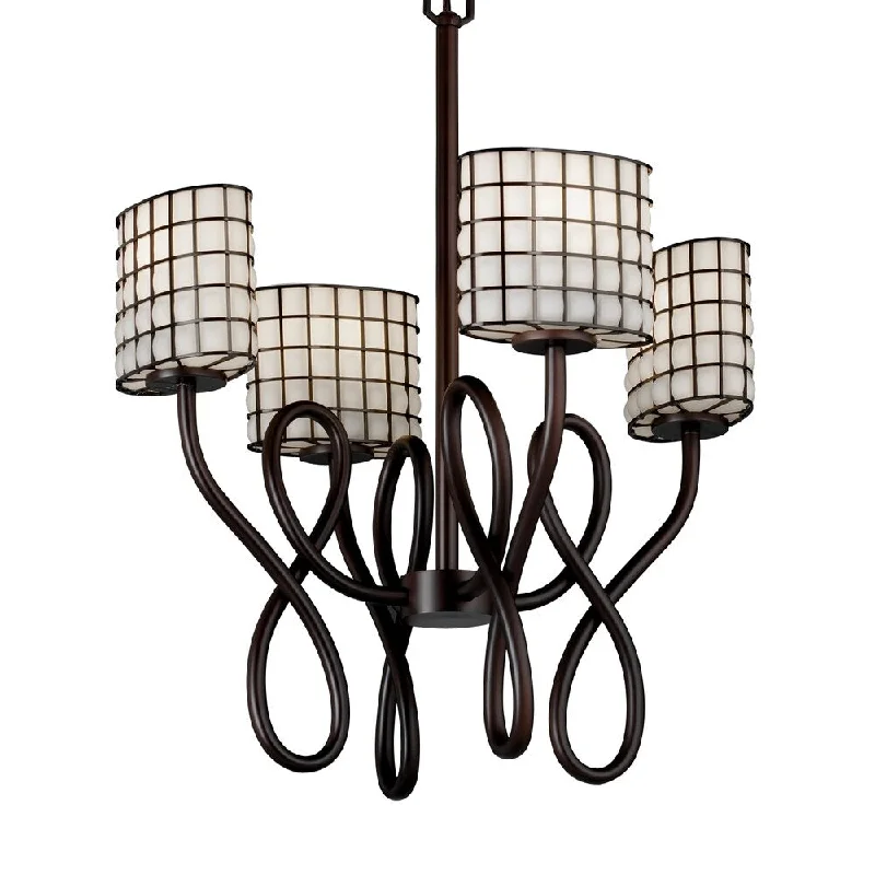 Chandeliers with Multiple Lights for Maximum IlluminationChandeliers with Multiple Lights for Maximum IlluminationJustice Design Wire Glass 4-light Capellini Chandelier Chandeliers with Multiple Lights for Maximum IlluminationChandeliers with Multiple Lights for Maximum IlluminationJustice Design Wire Glass 4-light Capellini Chandelier