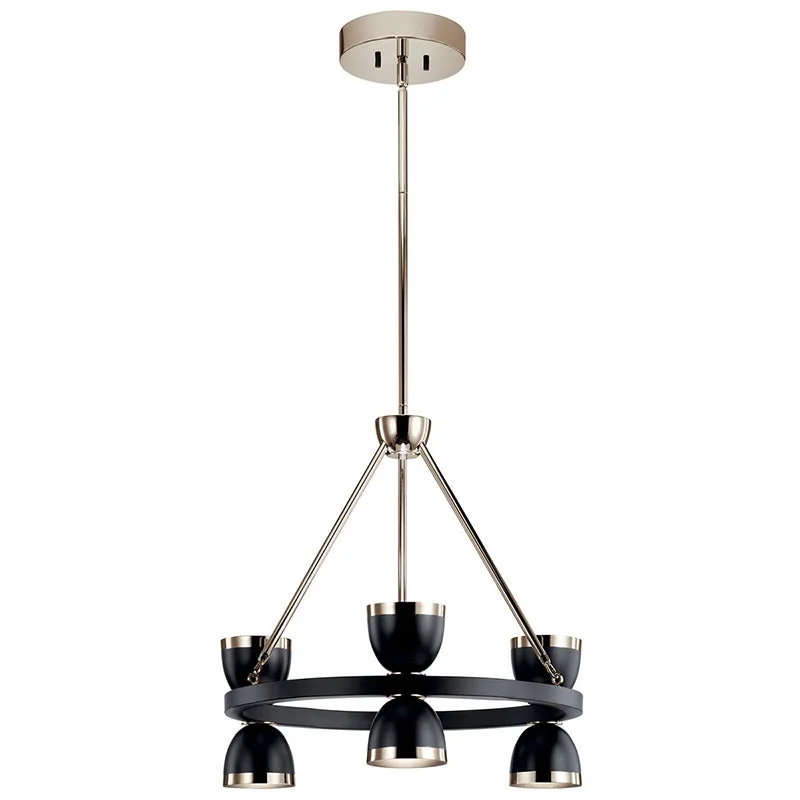 Chandeliers with Colored Glass for a Splash of ColorChandeliers with Colored Glass for a Splash of ColorKichler 52417 Baland 6-lt 22" LED Chandelier Chandeliers with Colored Glass for a Splash of ColorChandeliers with Colored Glass for a Splash of ColorKichler 52417 Baland 6-lt 22" LED Chandelier