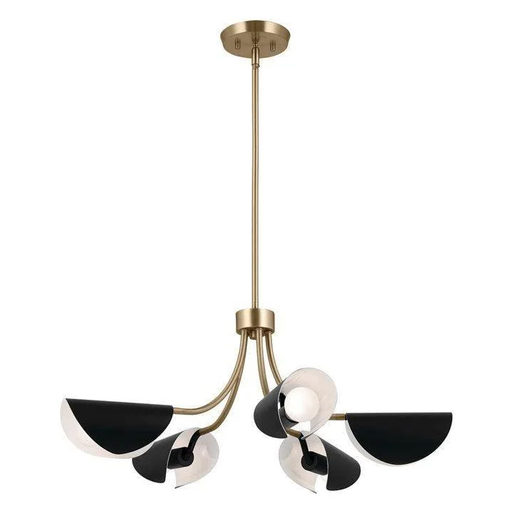 Chandeliers with Metal Frames in Silver FinishChandeliers with Metal Frames in Silver FinishArcus 29.25" 5-Light Chandelier / Semi Flush Mount (Convertible) Chandeliers with Metal Frames in Silver FinishChandeliers with Metal Frames in Silver FinishArcus 29.25" 5-Light Chandelier / Semi Flush Mount (Convertible)
