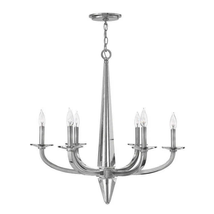 LED Chandeliers for Energy - Efficient LightingLED Chandeliers for Energy - Efficient LightingQuintiesse Ascher 6Lt Chandelier - Polished Nickel LED Chandeliers for Energy - Efficient LightingLED Chandeliers for Energy - Efficient LightingQuintiesse Ascher 6Lt Chandelier - Polished Nickel