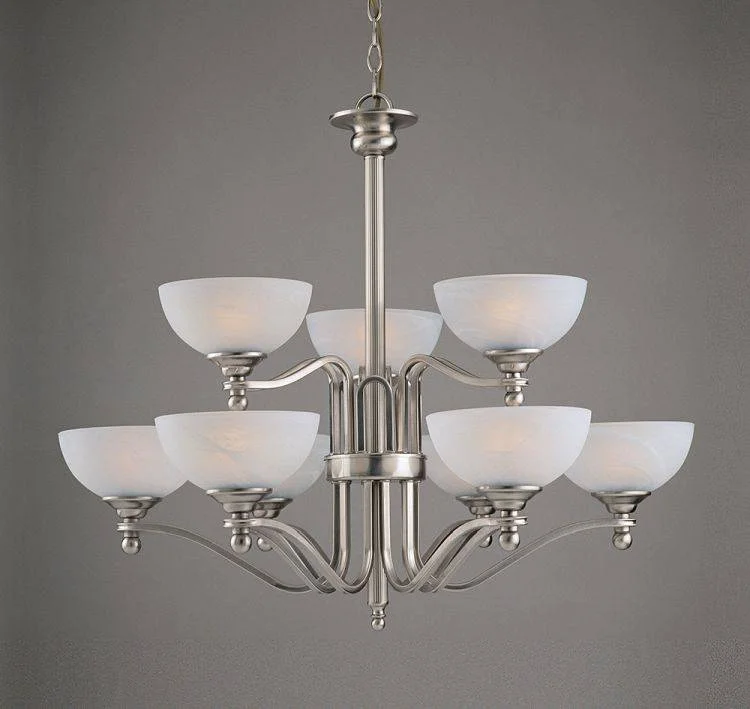 Chandeliers with Clear Crystal for a Sparkling EffectChandeliers with Clear Crystal for a Sparkling EffectRUSSELL Texas 9lt Ceiling Light Satin Nickel Chandeliers with Clear Crystal for a Sparkling EffectChandeliers with Clear Crystal for a Sparkling EffectRUSSELL Texas 9lt Ceiling Light Satin Nickel