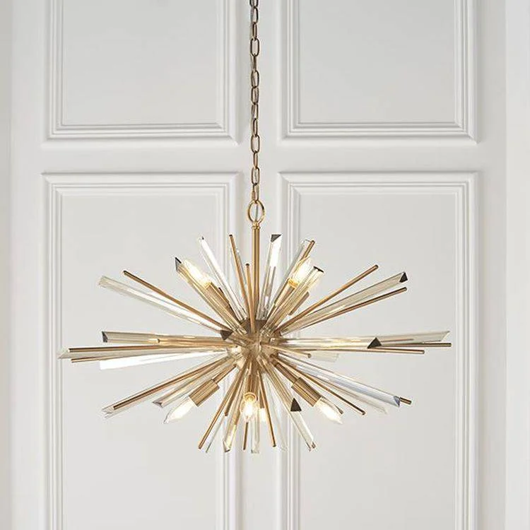 Chandeliers with Metal Frames in Copper FinishChandeliers with Metal Frames in Copper FinishSeine 8Lt Pendant Ceiling Light Antique Brass Plate With Champagne Glass