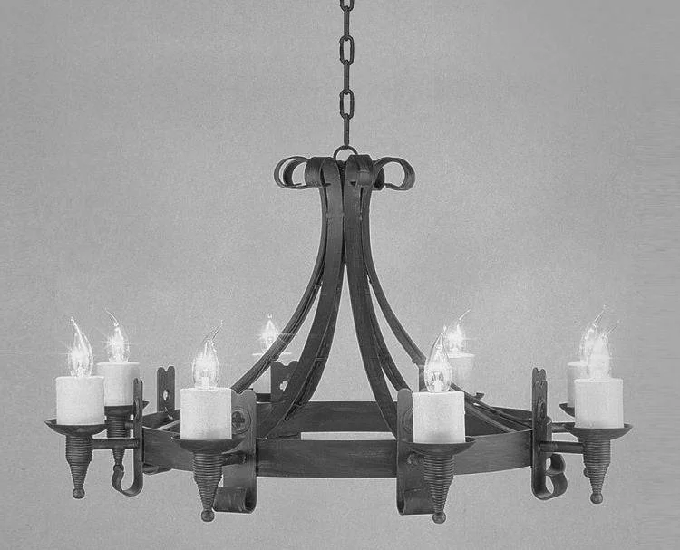 Chandeliers with Multiple Lights for Maximum IlluminationChandeliers with Multiple Lights for Maximum IlluminationSMITHBROOK Cromwell 8lt Ceiling Light Matt Black