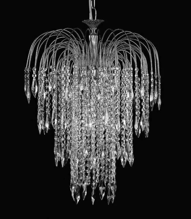 LED Chandeliers for Energy - Efficient LightingLED Chandeliers for Energy - Efficient LightingSTARLITE Shower 6lt Long Chain Ceiling Light D Nickel LED Chandeliers for Energy - Efficient LightingLED Chandeliers for Energy - Efficient LightingSTARLITE Shower 6lt Long Chain Ceiling Light D Nickel
