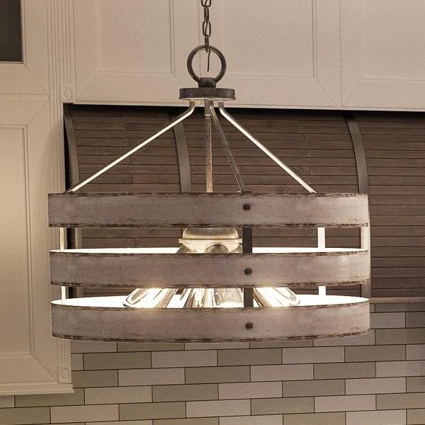 Chandeliers with Sputnik - Style Design for a Futuristic VibeChandeliers with Sputnik - Style Design for a Futuristic VibeUHP2475 Modern Farmhouse Chandelier, 18-1/4"H x 21-5/8"W, Galvanized Steel Finish, Adelaide Collection Chandeliers with Sputnik - Style Design for a Futuristic VibeChandeliers with Sputnik - Style Design for a Futuristic VibeUHP2475 Modern Farmhouse Chandelier, 18-1/4"H x 21-5/8"W, Galvanized Steel Finish, Adelaide Collection