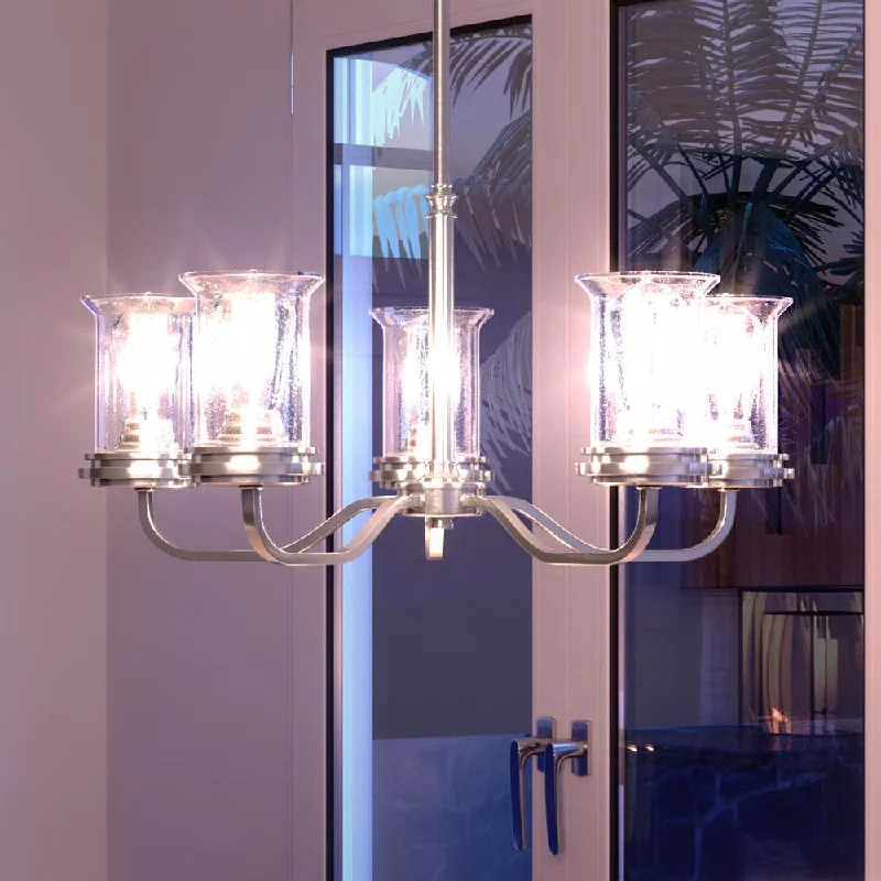 Small Chandeliers for Compact RoomsSmall Chandeliers for Compact RoomsUHP3780 French Rustic Chandelier, 21.125"H x 27.125"W, Brushed Nickel Finish, Missoula Collection Small Chandeliers for Compact RoomsSmall Chandeliers for Compact RoomsUHP3780 French Rustic Chandelier, 21.125"H x 27.125"W, Brushed Nickel Finish, Missoula Collection