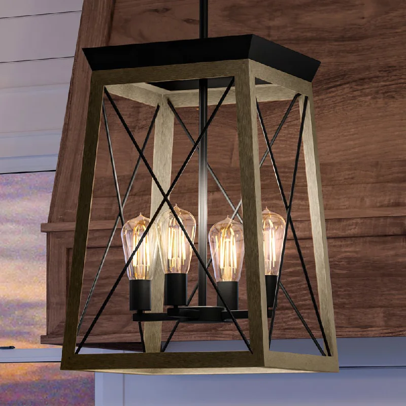 Chandeliers with Colored Glass for a Splash of ColorChandeliers with Colored Glass for a Splash of ColorUHP3906 Industrial Chandelier 20.125''H x 15.5''W, Olde Bronze Finish, Berkeley Collection Chandeliers with Colored Glass for a Splash of ColorChandeliers with Colored Glass for a Splash of ColorUHP3906 Industrial Chandelier 20.125''H x 15.5''W, Olde Bronze Finish, Berkeley Collection