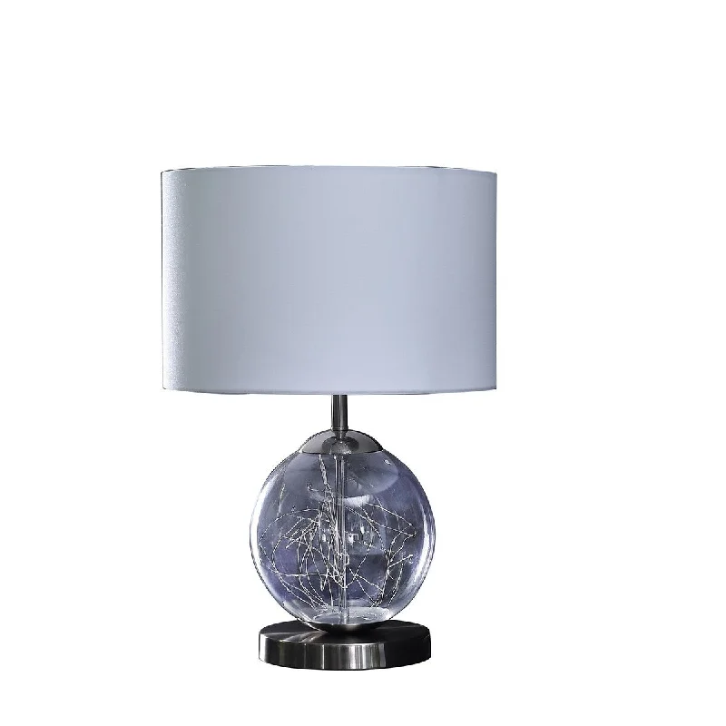 gothic style table lamps with dark finishes for a mysterious lookgothic style table lamps with dark finishes for a mysterious look21" Translucent Glass Globe LED Table Lamp With White Drum Shade gothic style table lamps with dark finishes for a mysterious lookgothic style table lamps with dark finishes for a mysterious look21" Translucent Glass Globe LED Table Lamp With White Drum Shade