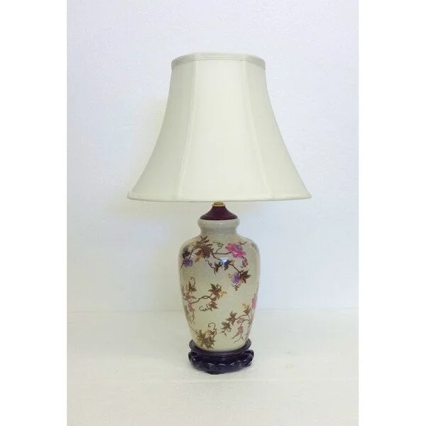 victorian style table lamps with ornate details for traditional homesvictorian style table lamps with ornate details for traditional homesAutumn Floral Ivy Porcelain Table Lamp