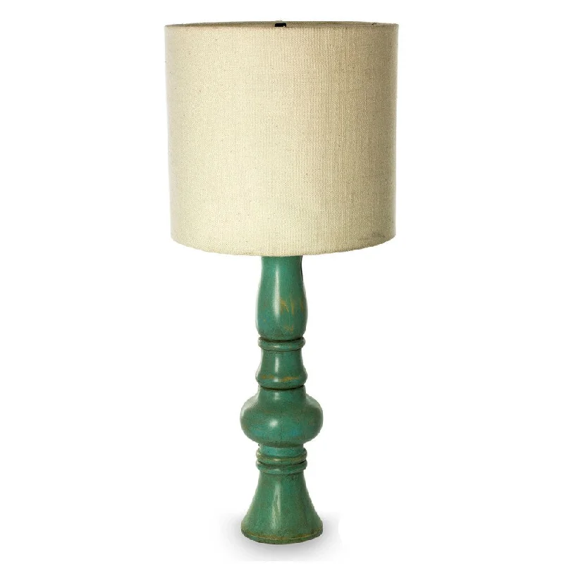 modern minimalist table lamps for contemporary living roomsmodern minimalist table lamps for contemporary living roomsColonial Aqua Turquoise Vintage Weathered Painted Pinewood Traditional 17.8 Inch Height with Cotton Shade Table Lamp (Mexico)