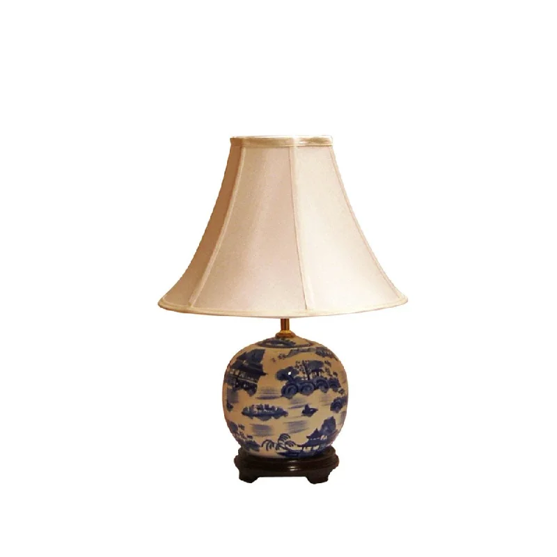 rustic farmhouse table lamps for cozy kitchensrustic farmhouse table lamps for cozy kitchensCrown Lighting Traditional 1-light Blue and White Canton Pagoda Round Table Lamp rustic farmhouse table lamps for cozy kitchensrustic farmhouse table lamps for cozy kitchensCrown Lighting Traditional 1-light Blue and White Canton Pagoda Round Table Lamp