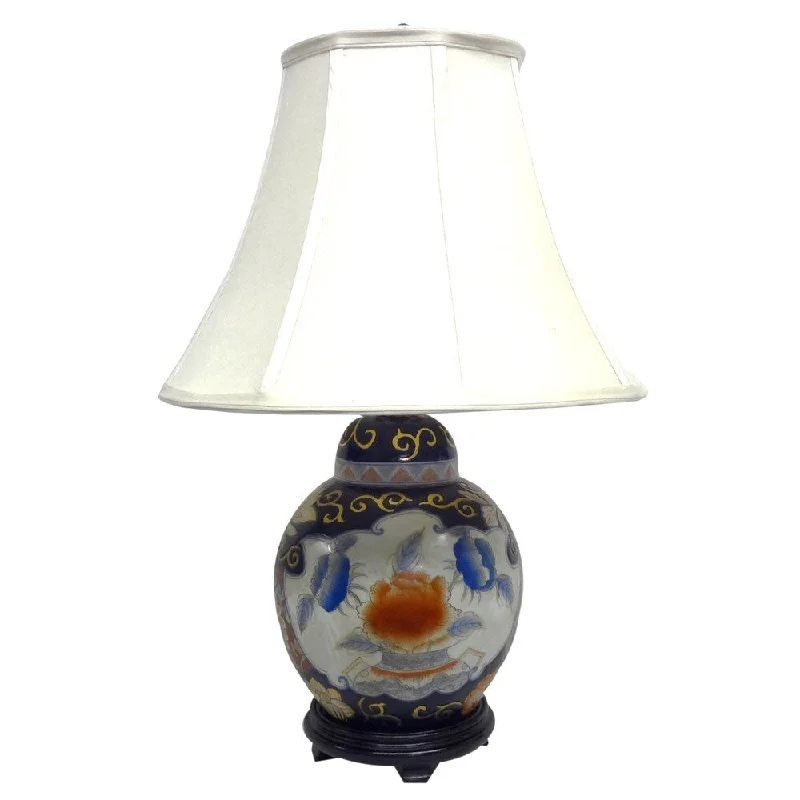 rustic farmhouse table lamps for cozy kitchensrustic farmhouse table lamps for cozy kitchensImari Cover Jar Porcelain 1-light Gold Table Lamp rustic farmhouse table lamps for cozy kitchensrustic farmhouse table lamps for cozy kitchensImari Cover Jar Porcelain 1-light Gold Table Lamp