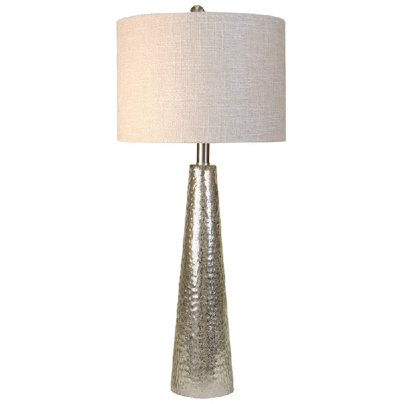 ceramic table lamps with hand painted designs for an artistic touchceramic table lamps with hand painted designs for an artistic touchJournee Home 'Silver Cyclone' 29-inch Modern Glass Cone Table Lamp