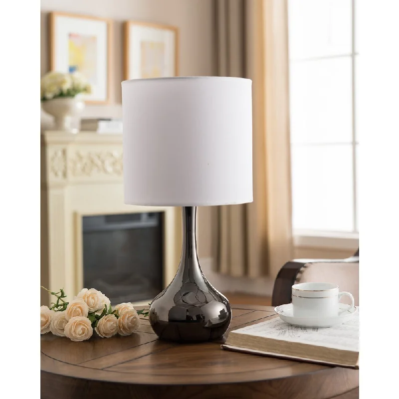metal table lamps with a matte black finish for a sleek appearancemetal table lamps with a matte black finish for a sleek appearanceK and B Furniture Gunmetal Finish and White Shade Table Lamp (Set of 2) metal table lamps with a matte black finish for a sleek appearancemetal table lamps with a matte black finish for a sleek appearanceK and B Furniture Gunmetal Finish and White Shade Table Lamp (Set of 2)
