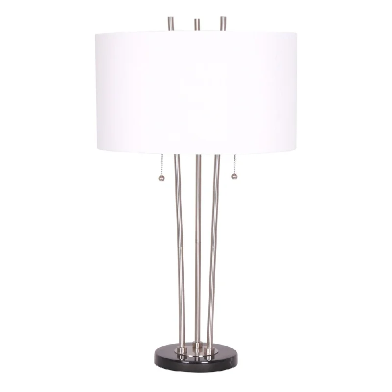 metal table lamps with a matte black finish for a sleek appearancemetal table lamps with a matte black finish for a sleek appearanceMetal 29" Three Post Table Lamp W/ Marble Base, Si metal table lamps with a matte black finish for a sleek appearancemetal table lamps with a matte black finish for a sleek appearanceMetal 29" Three Post Table Lamp W/ Marble Base, Si