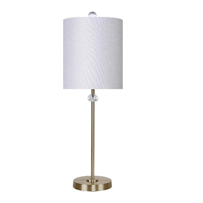 victorian style table lamps with ornate details for traditional homesvictorian style table lamps with ornate details for traditional homesMetal and Crystal Table Lamp with Linen Drum Shade - 26.75