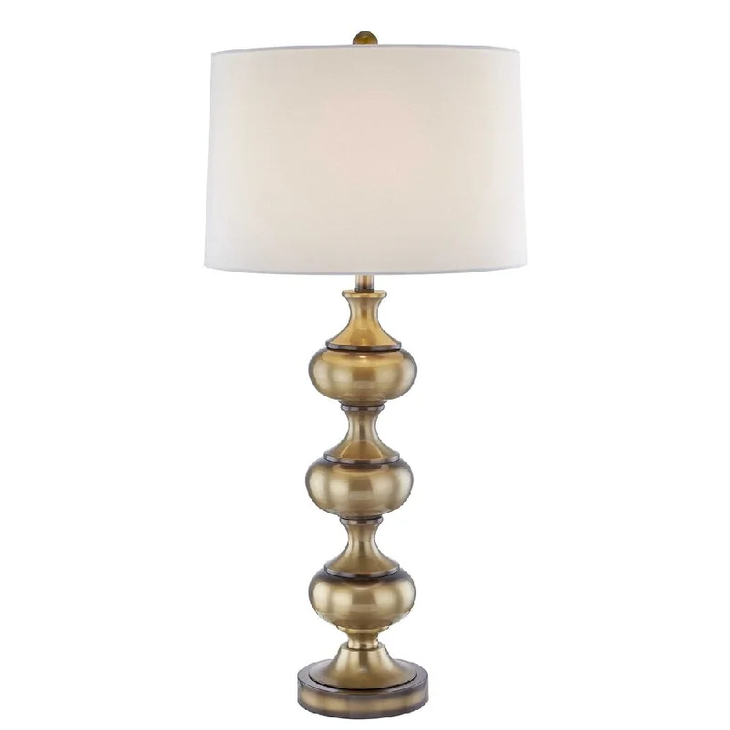 industrial style table lamps with exposed bulbs for loft apartmentsindustrial style table lamps with exposed bulbs for loft apartmentsMetal Stacked Spheres, Bronze, 36"