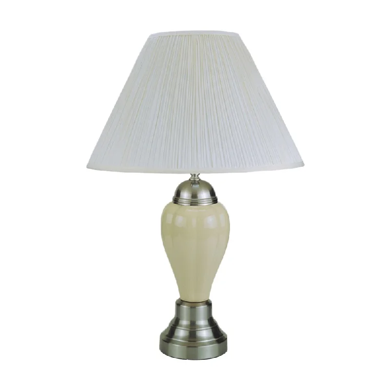 victorian style table lamps with ornate details for traditional homesvictorian style table lamps with ornate details for traditional homesORE International27" Ceramic Table Lamp - Silver/ Ivory
