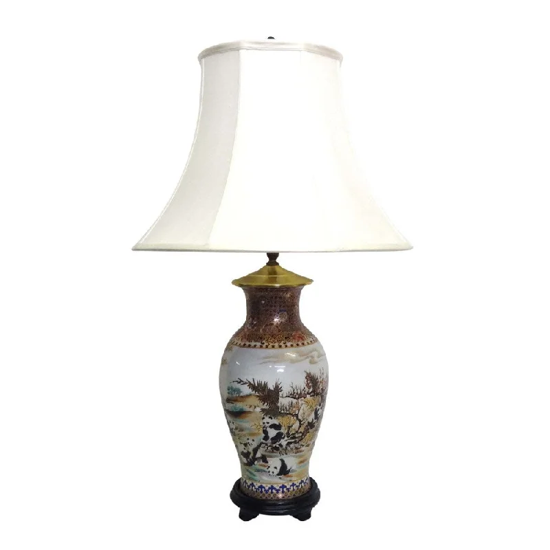 victorian style table lamps with ornate details for traditional homesvictorian style table lamps with ornate details for traditional homesPanda Fishtail Porcelain Vase Lamp
