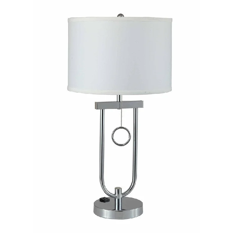 marble table lamps with a luxurious veined pattern for high end decormarble table lamps with a luxurious veined pattern for high end decorQMax Silver-tone Linen/ Metal 29-inch Modern Pendulum Table Lamp