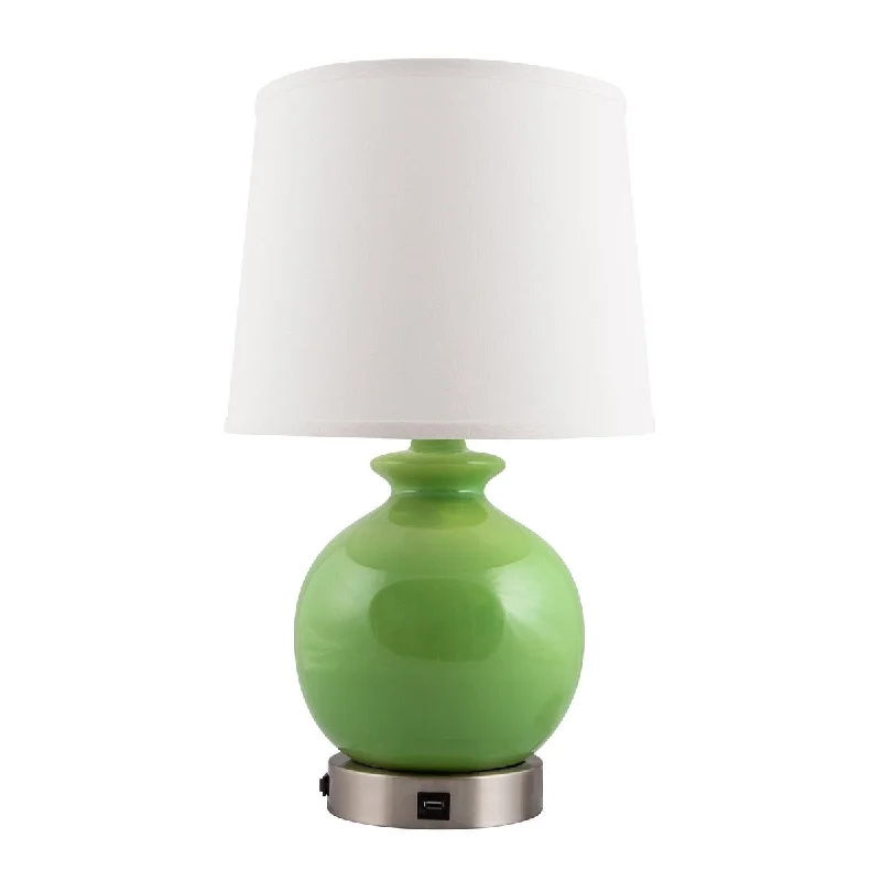 glass table lamps with a frosted surface for soft light diffusionglass table lamps with a frosted surface for soft light diffusionRiverCeramic® Bristol Lamp with USB Base clover green glass table lamps with a frosted surface for soft light diffusionglass table lamps with a frosted surface for soft light diffusionRiverCeramic® Bristol Lamp with USB Base clover green