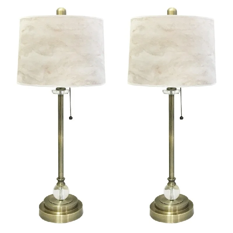 crystal table lamps with dazzling prisms for a glamorous effectcrystal table lamps with dazzling prisms for a glamorous effectRoyal Designs 28" Antique Brass Buffet Lamp with White Marble Texture Hardback Lamp Shade, Set of 2 crystal table lamps with dazzling prisms for a glamorous effectcrystal table lamps with dazzling prisms for a glamorous effectRoyal Designs 28" Antique Brass Buffet Lamp with White Marble Texture Hardback Lamp Shade, Set of 2