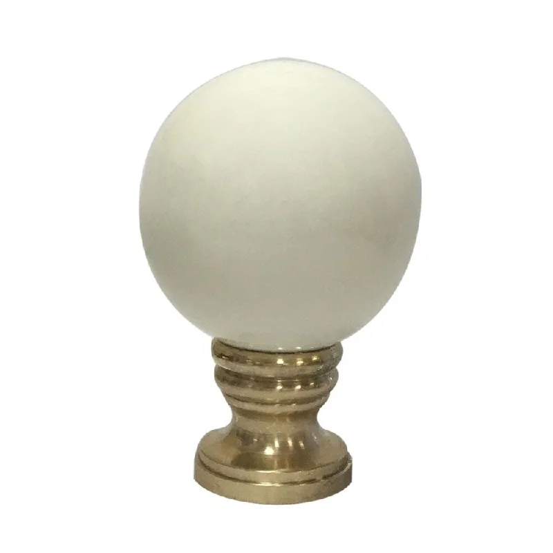 wooden table lamps with natural grain for a warm and organic feelwooden table lamps with natural grain for a warm and organic feelRoyal Designs Ceramic Sphere Beige Lamp Finial with Polished Brass Base