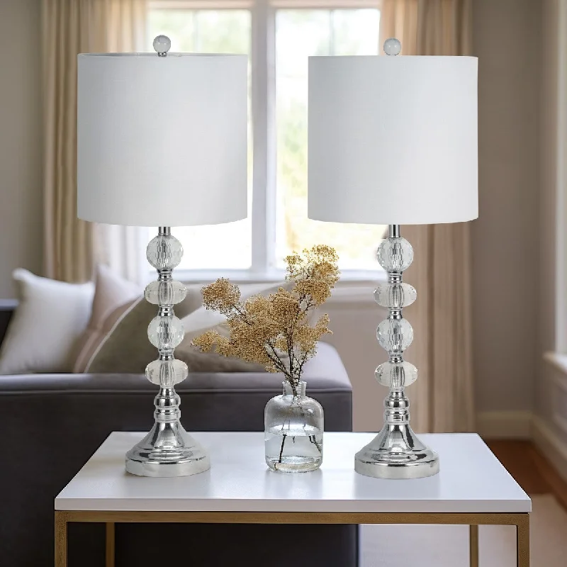 wooden table lamps with natural grain for a warm and organic feelwooden table lamps with natural grain for a warm and organic feelSagebrook Home Modern Set Of 2 Crystal 28" Table Lamp, Silver, Pillar - 11" x 11" x 28" wooden table lamps with natural grain for a warm and organic feelwooden table lamps with natural grain for a warm and organic feelSagebrook Home Modern Set Of 2 Crystal 28" Table Lamp, Silver, Pillar - 11" x 11" x 28"