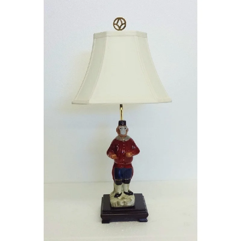 wooden table lamps with natural grain for a warm and organic feelwooden table lamps with natural grain for a warm and organic feelSoldier Monkey Figurine Porcelain Lamp